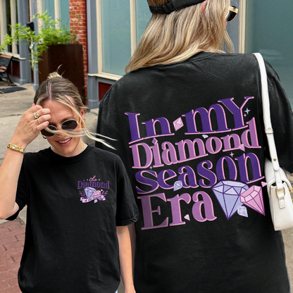 In My Diamond Season Era, Bridgerton Inspired Regency Aesthetic for Book Lover Tshirt
