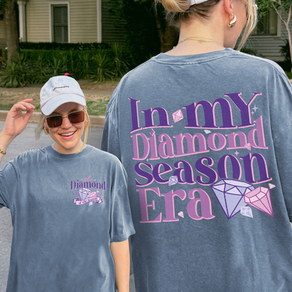 In My Diamond Season Era, Bridgerton Inspired Regency Aesthetic for Book Lover Tshirt