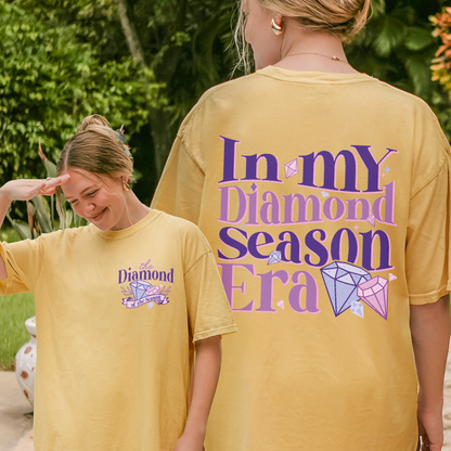 In My Diamond Season Era, Bridgerton Inspired Regency Aesthetic for Book Lover Tshirt