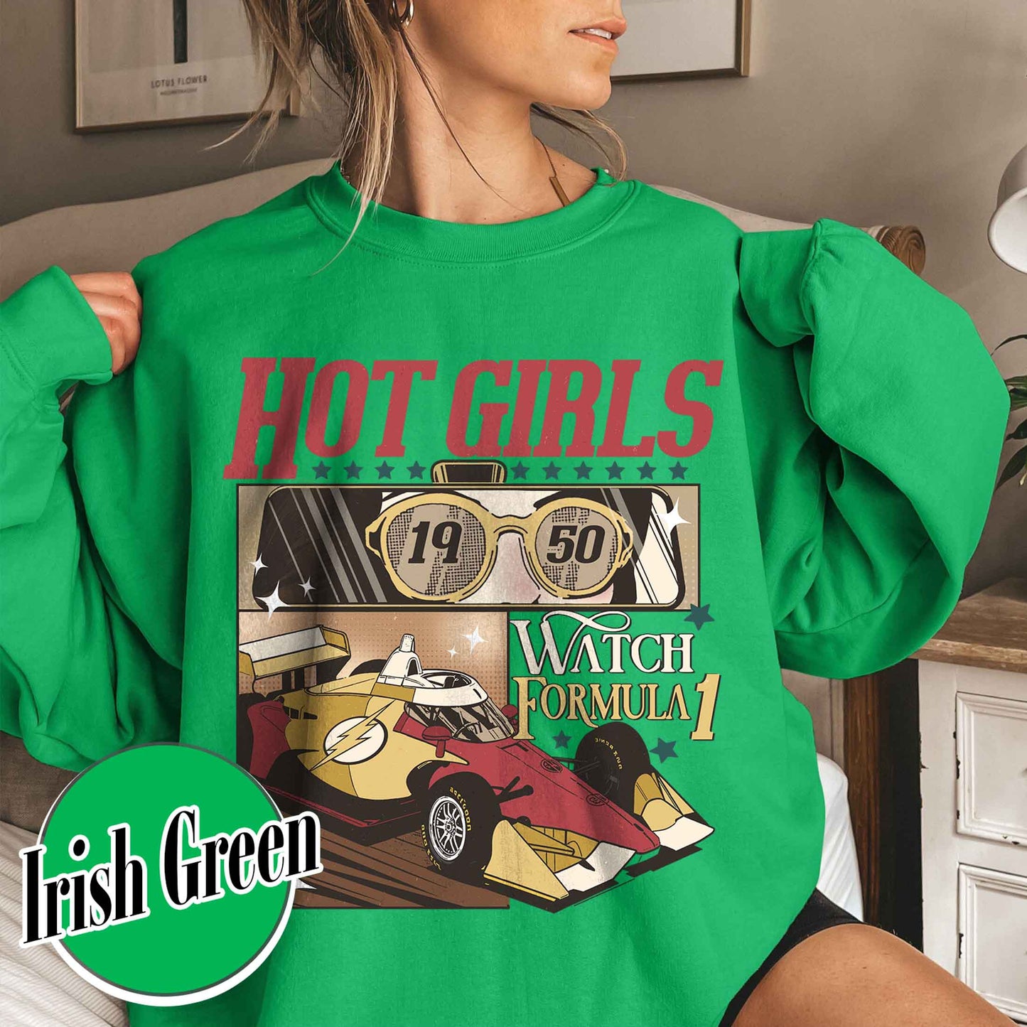 Trending F1 Sweatshirt, Formula One Sweatshirt, Hot Girls Watch Formula 1 Sweatshirt, F1 Racing Sweatshirt