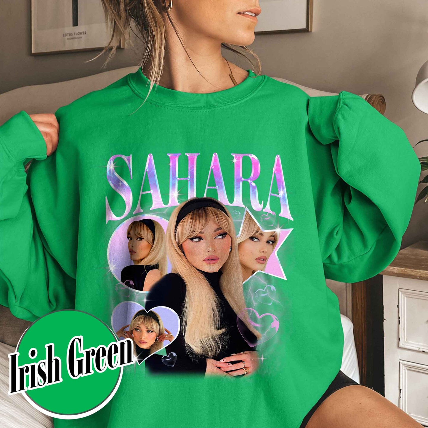 Custom Vintage Bootleg Girlfriend Sweatshirt, Bootleg Retro 90s Sweatshirt, Retro Custom Bootleg Rap Sweatshirt