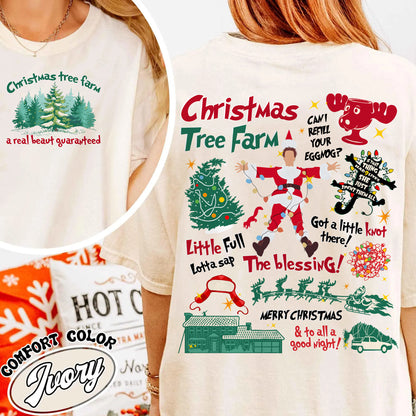 Christmas Tree Farm Shirt, Farm Fresh Christmas Trees Shirt, Christmas Tree Farm a Real Beaut Guaranteed Shirt, Tree Farm Since 1989