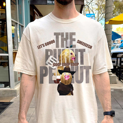 Funny The Burnt Peanut GOOP Homage, Peanut GOOP Bungulator 90s Bootleg, Internet Viral Meme Tshirt