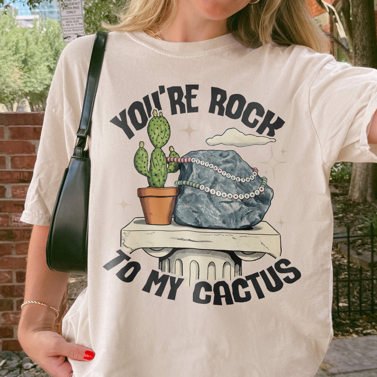 Custom You're Rock to My Cactus, Better Together Couple Gift, Opalite Inspired, Matching Married Tshirt