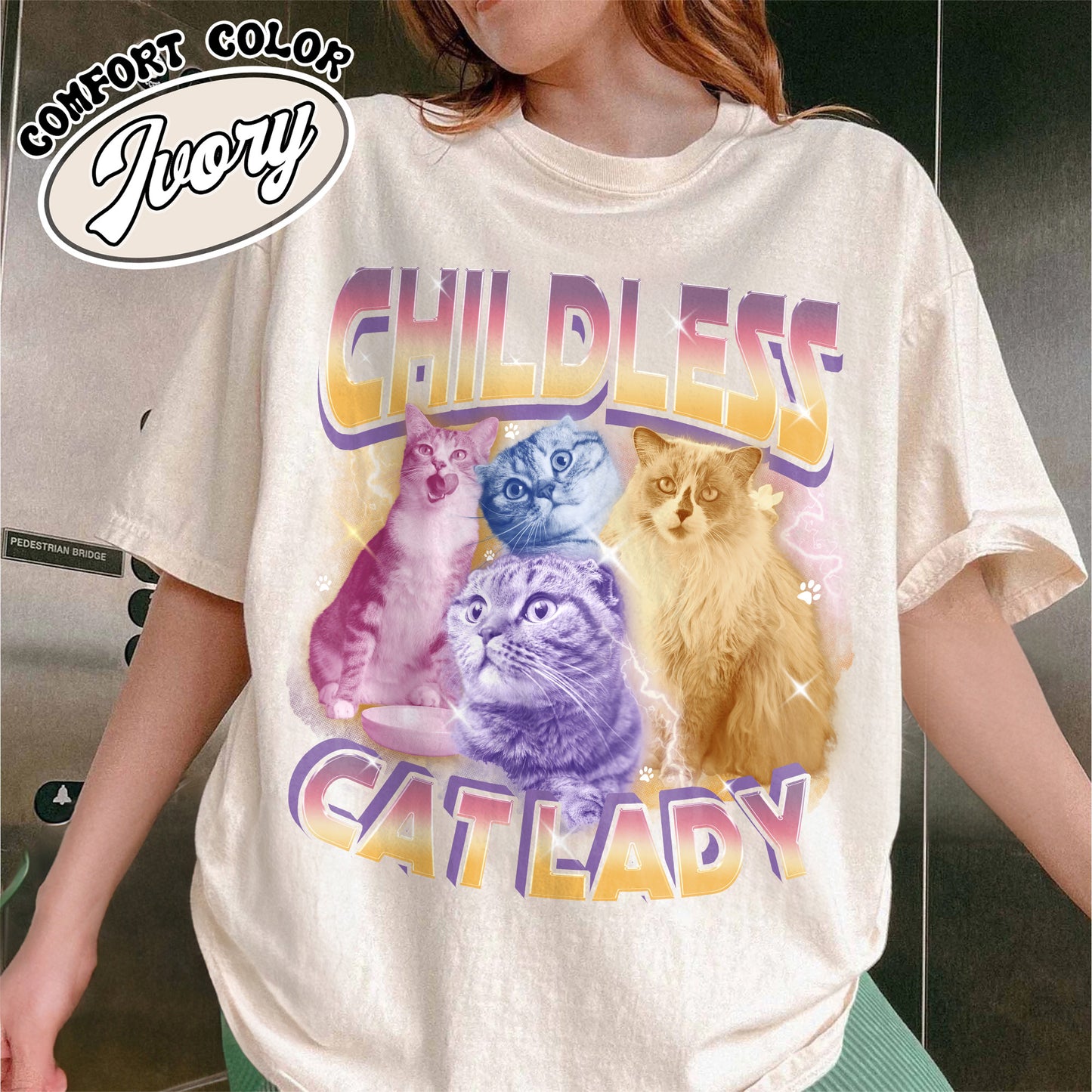 Custom Childless Cat Ladies Bootleg Shirt, Childless Cat Lady Shirt, Childless Cat Ladies for Madame President, Childless Cat Lady Shirt 2024