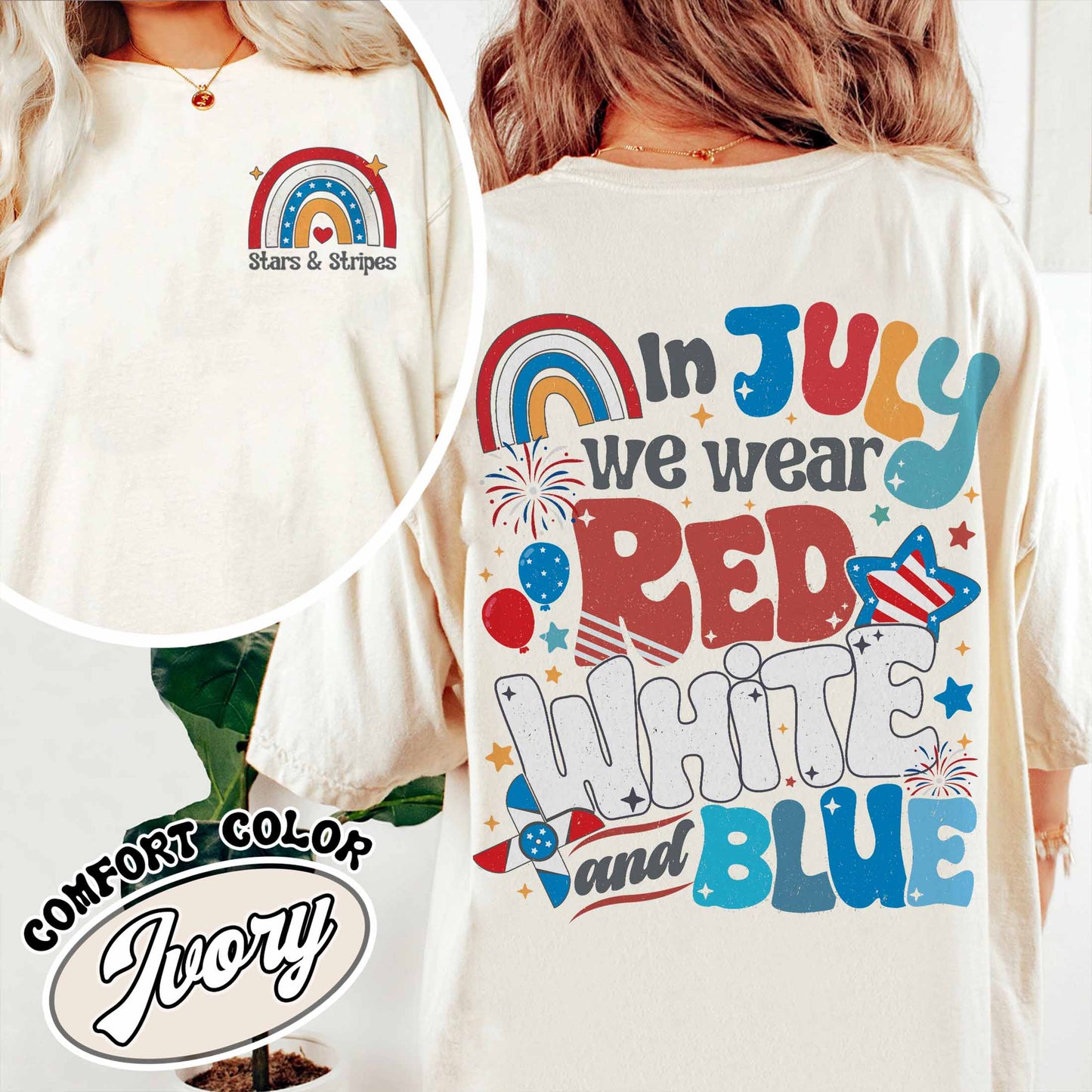 Firecracker Shirt For 4th Of July Comfort Color Shirt, Stars And Stripes Tee, Red White And Blue Shirt, Cute 4th Of July T-shirt, Usa Shirt, Patriotic Shirt