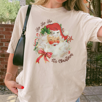 Vintage Santa Claus Retro Christmas Shirt