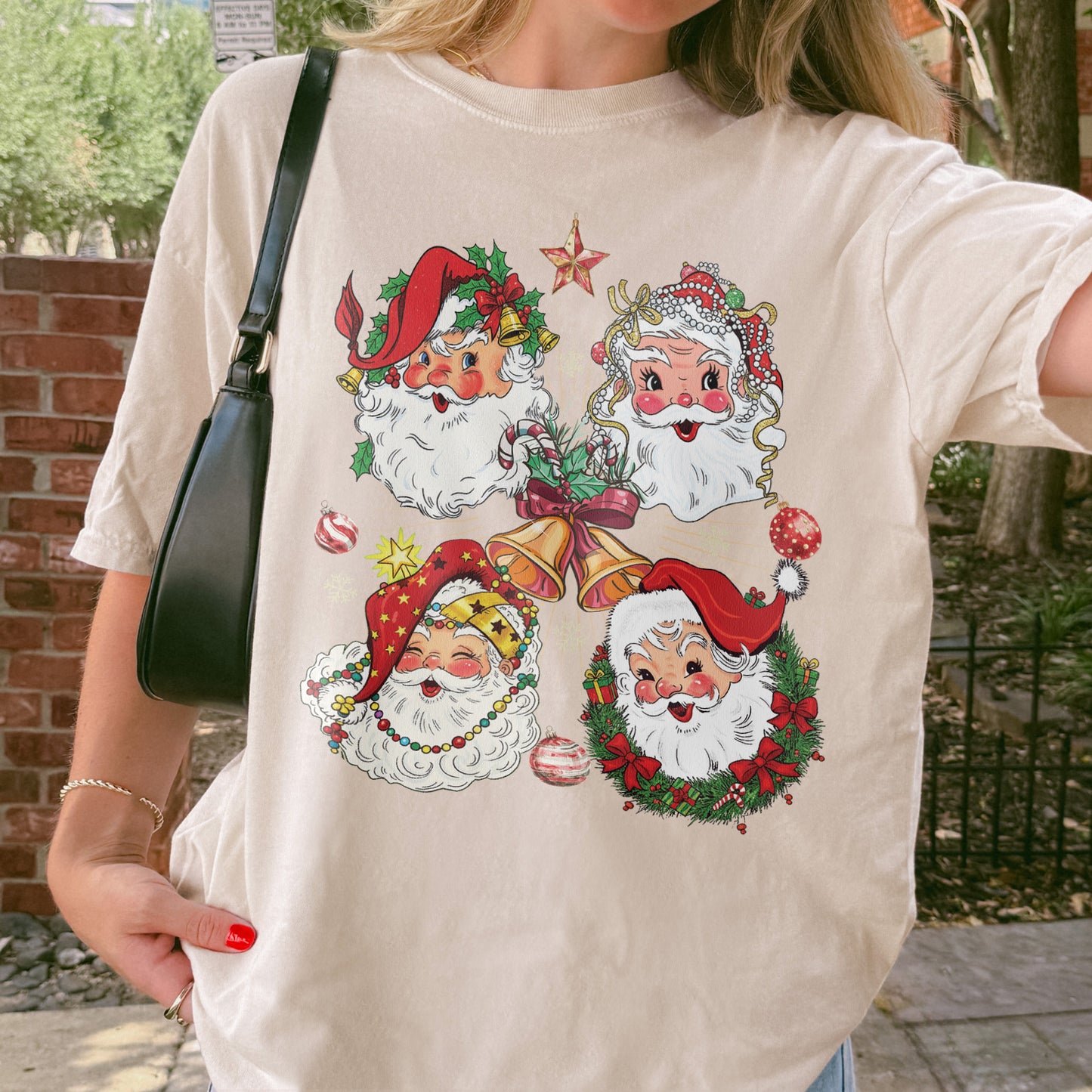 Vintage Santa Claus Retro Christmas Sweatshirt