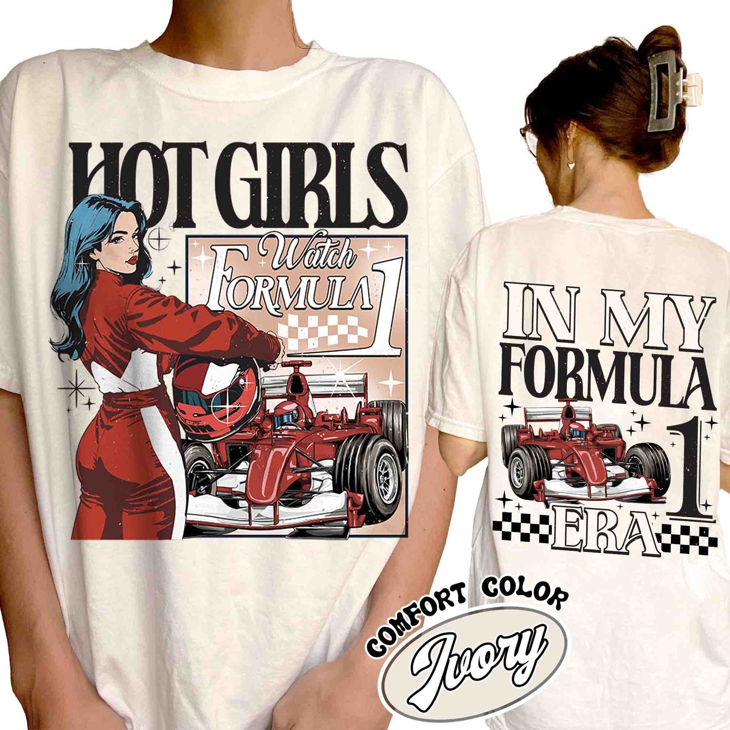 Hot Girls Watch F1 Shirt, Sundays Are for Formula One Shirt, Formula One Shirt, F1 Shirt Comfort Colors, F1 Shirt 2024, F1 Car Shirt, F1 Aesthetic