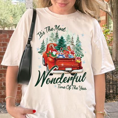 It’s The Most Wonderful Time Of The Year Chrismast Holiday Tshirt