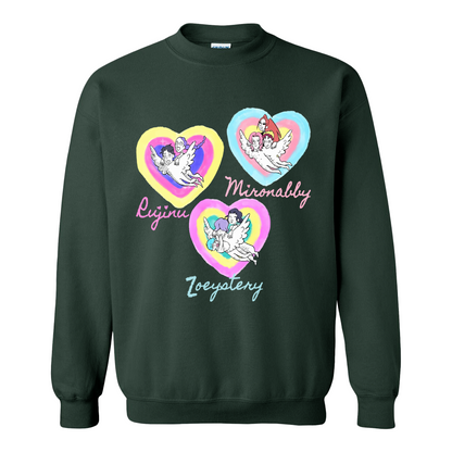 Kpop Demon Hunters Sweatshirt, Huntrix Saja Boys Sweatshirt, Rujinu Zoeystery Miromabby Sweatshirt