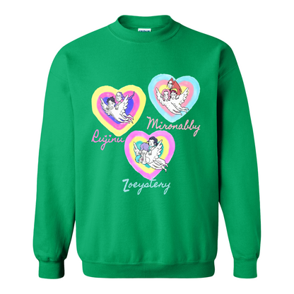 Kpop Demon Hunters Sweatshirt, Huntrix Saja Boys Sweatshirt, Rujinu Zoeystery Miromabby Sweatshirt