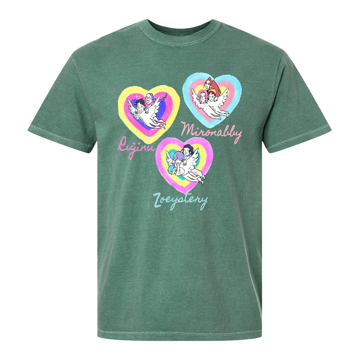 Kpop Demon Hunters Comfort Color Shirt, Huntrix Saja Boys Tee, Rujinu Zoeystery Miromabby Shirt