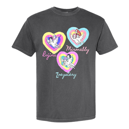 Kpop Demon Hunters Comfort Color Shirt, Huntrix Saja Boys Tee, Rujinu Zoeystery Miromabby Shirt