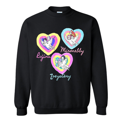 Kpop Demon Hunters Sweatshirt, Huntrix Saja Boys Sweatshirt, Rujinu Zoeystery Miromabby Sweatshirt