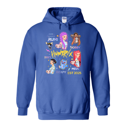 Demon Hunters Hoodie, Kpop Huntrix, Kpop Hoodie, Saja Boys Hoodie, Saja Girls Fan Poster