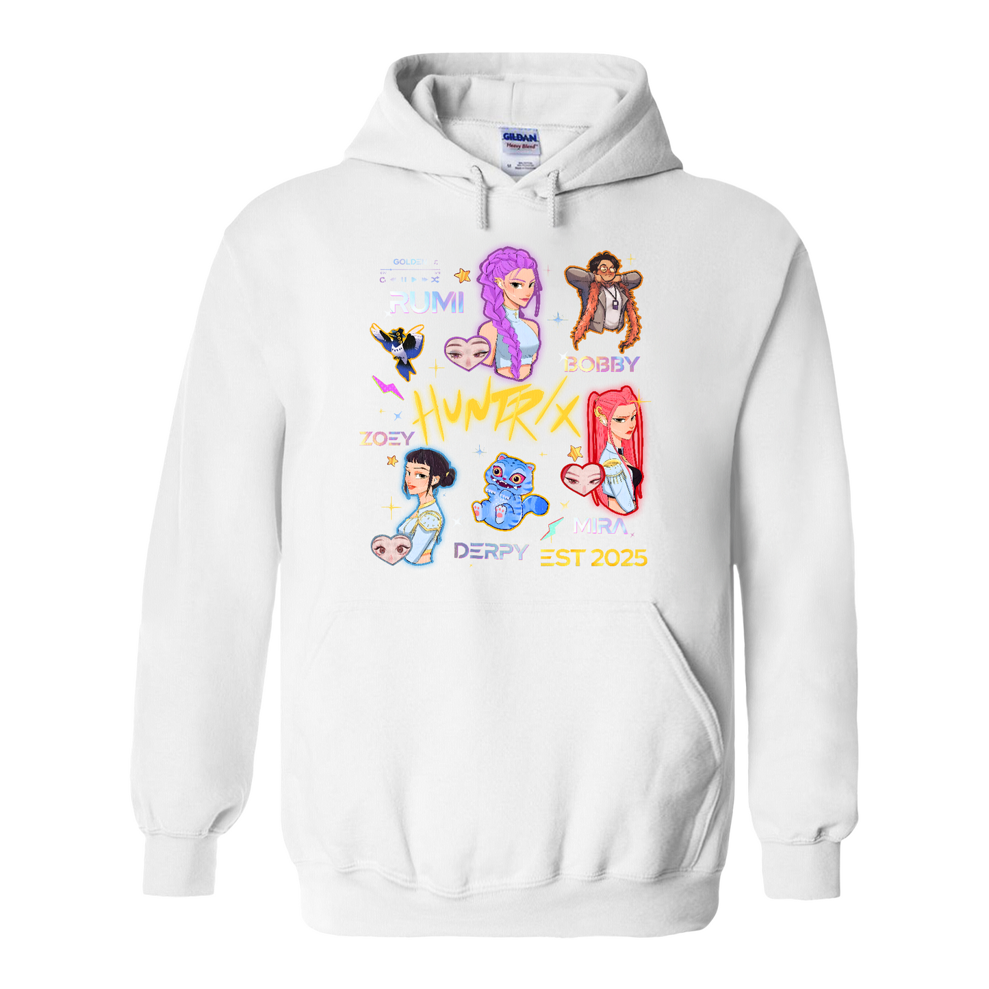 Demon Hunters Hoodie, Kpop Huntrix, Kpop Hoodie, Saja Boys Hoodie, Saja Girls Fan Poster