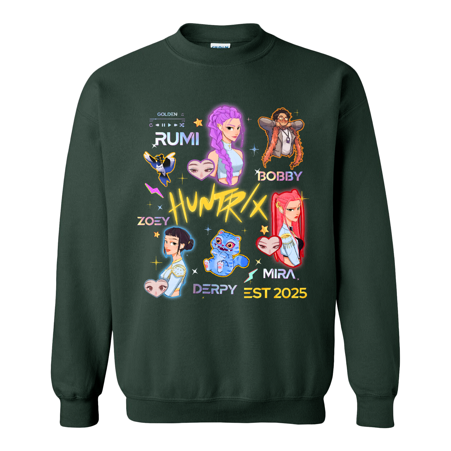 Demon Hunters Sweatshirt, Kpop Huntrix, Kpop Sweatshirt, Saja Boys Sweatshirt, Saja Girls Fan Poster