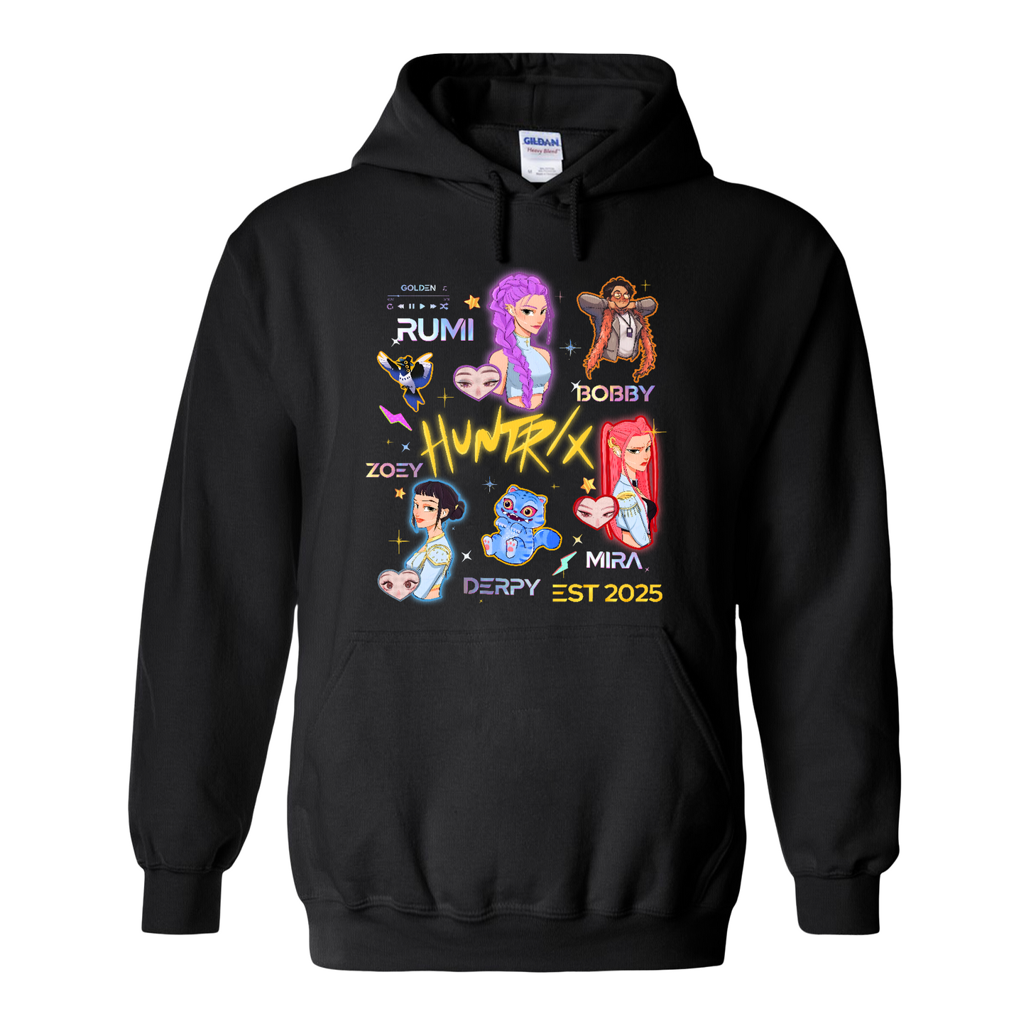 Demon Hunters Hoodie, Kpop Huntrix, Kpop Hoodie, Saja Boys Hoodie, Saja Girls Fan Poster
