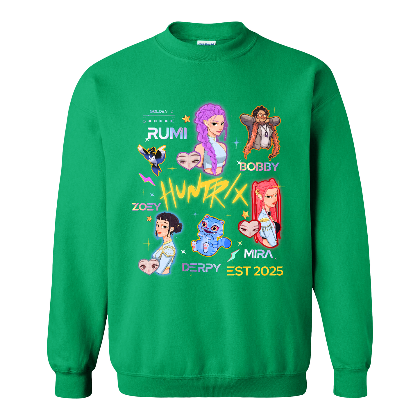 Demon Hunters Sweatshirt, Kpop Huntrix, Kpop Sweatshirt, Saja Boys Sweatshirt, Saja Girls Fan Poster