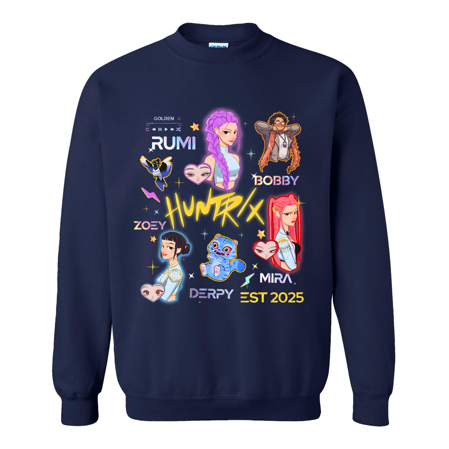 Demon Hunters Sweatshirt, Kpop Huntrix, Kpop Sweatshirt, Saja Boys Sweatshirt, Saja Girls Fan Poster