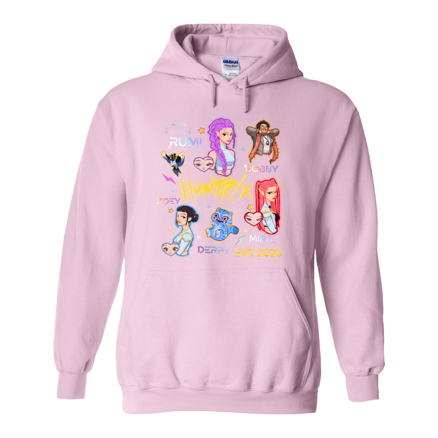 Demon Hunters Hoodie, Kpop Huntrix, Kpop Hoodie, Saja Boys Hoodie, Saja Girls Fan Poster