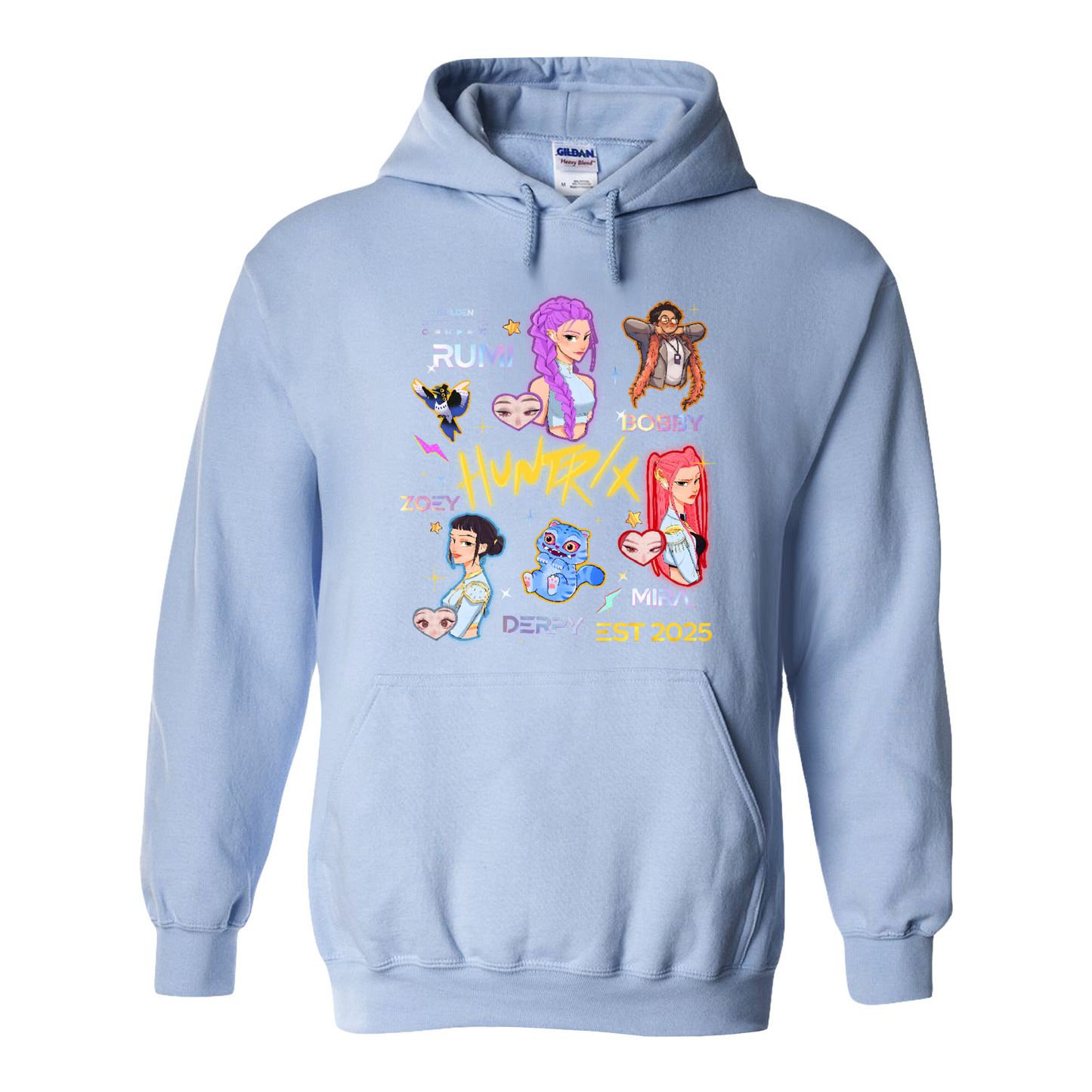 Demon Hunters Hoodie, Kpop Huntrix, Kpop Hoodie, Saja Boys Hoodie, Saja Girls Fan Poster
