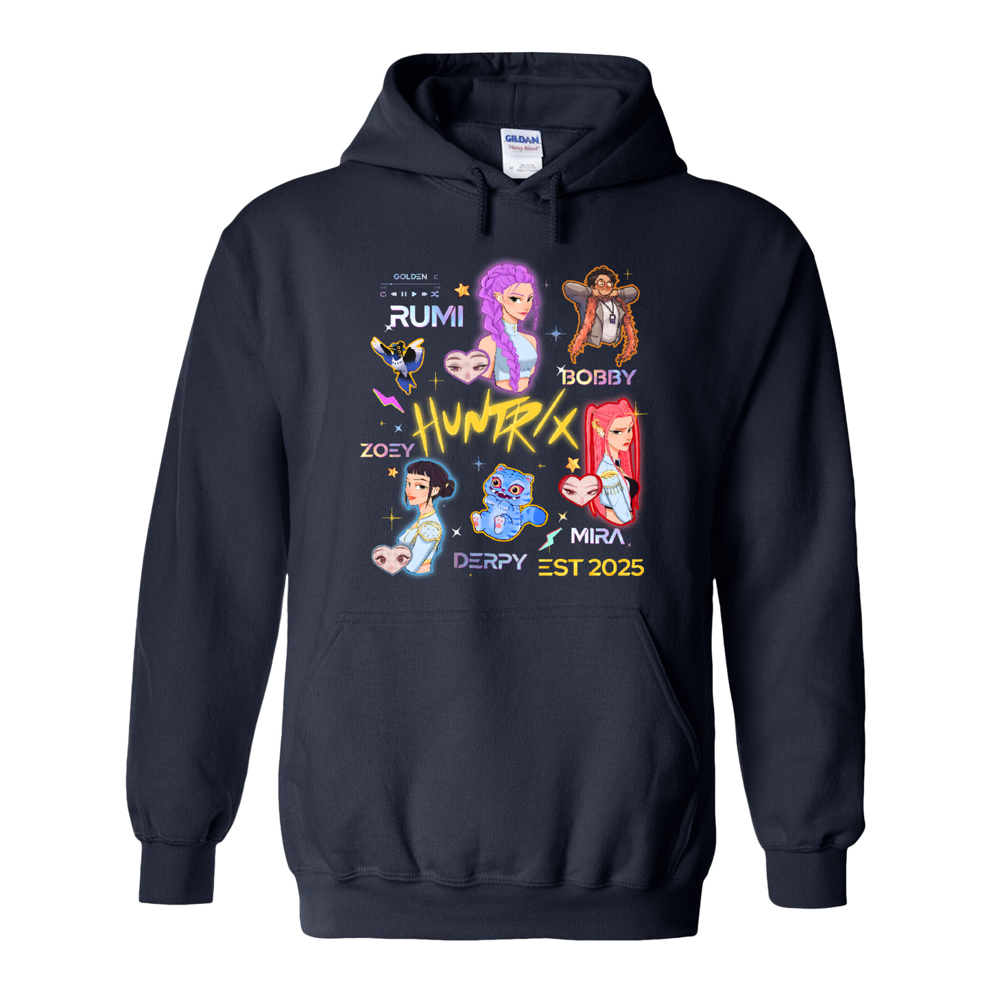 Demon Hunters Hoodie, Kpop Huntrix, Kpop Hoodie, Saja Boys Hoodie, Saja Girls Fan Poster