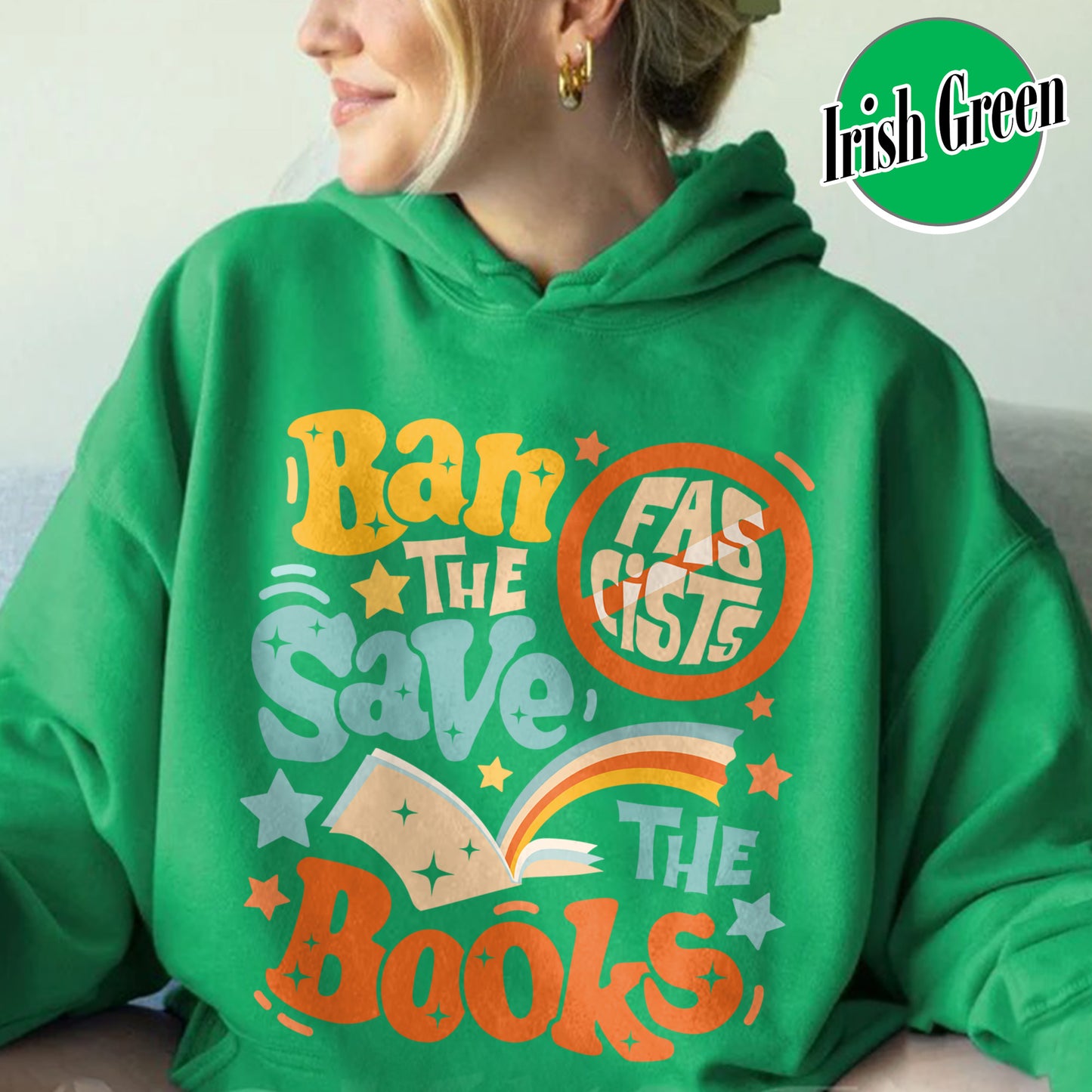 Librarian Comfort Colors Shirt,Ban The Fascists Save The Books Shirt,Reading Teacher