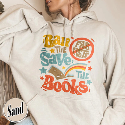 Librarian Comfort Colors Shirt,Ban The Fascists Save The Books Shirt,Reading Teacher