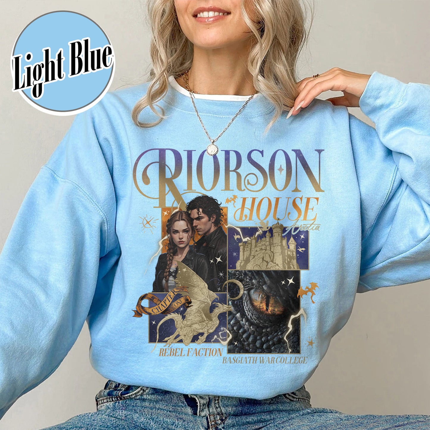 Bookish Sweatshirt, Xaden Riorson House Sweatshirt, Fourth Wing Sweatshirt, Iron Flame Sweatshirt, Rebecca Yarros Merch