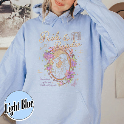 Bookish Hoodie, Pride and Prejudice 20th Anniversary Hoodie for Fan, Pemberley Hoodie