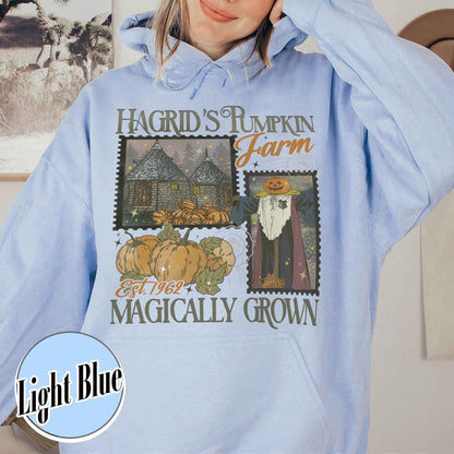 Halloween Hoodie, Hagrids Pumpkin Patch Hoodie, Harry Potter Hoodie