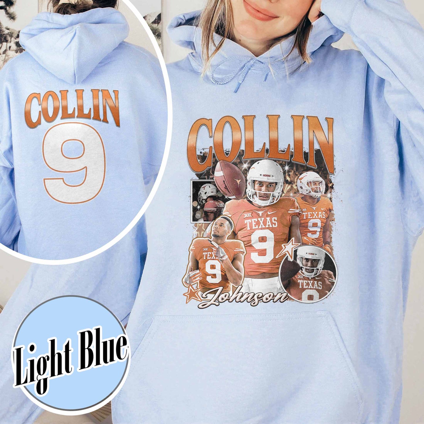 Football Custom Bootleg Hoodie, Supportive Game Days Hoodie, Custom Player Hoodie
