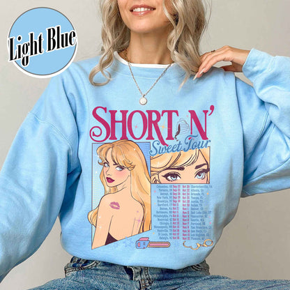 Short N Sweet Sweatshirt,Music Tour 2024,Please Please Please Sweatshirt,Espresso Sweatshirt,Concert Sweatshirt,Soft Girl Aesthetic,Music Lover Gift,Taste Sweatshirt