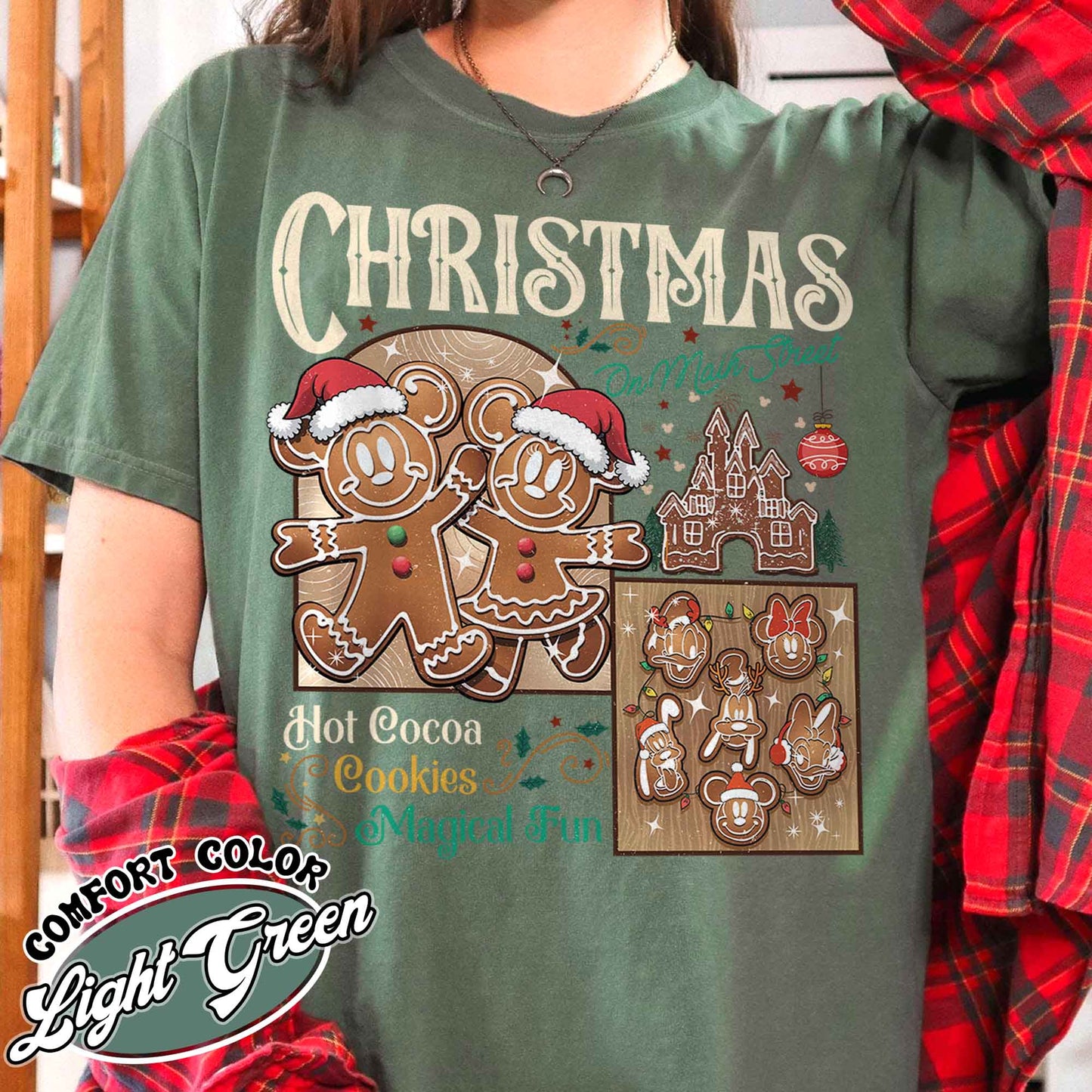 Ginger Cookies Christmas Shirt, Christmas on Main Street Shirt, Christmas on the Main Street, Christmas Cookies Shirt, Christmas Trip Shirt