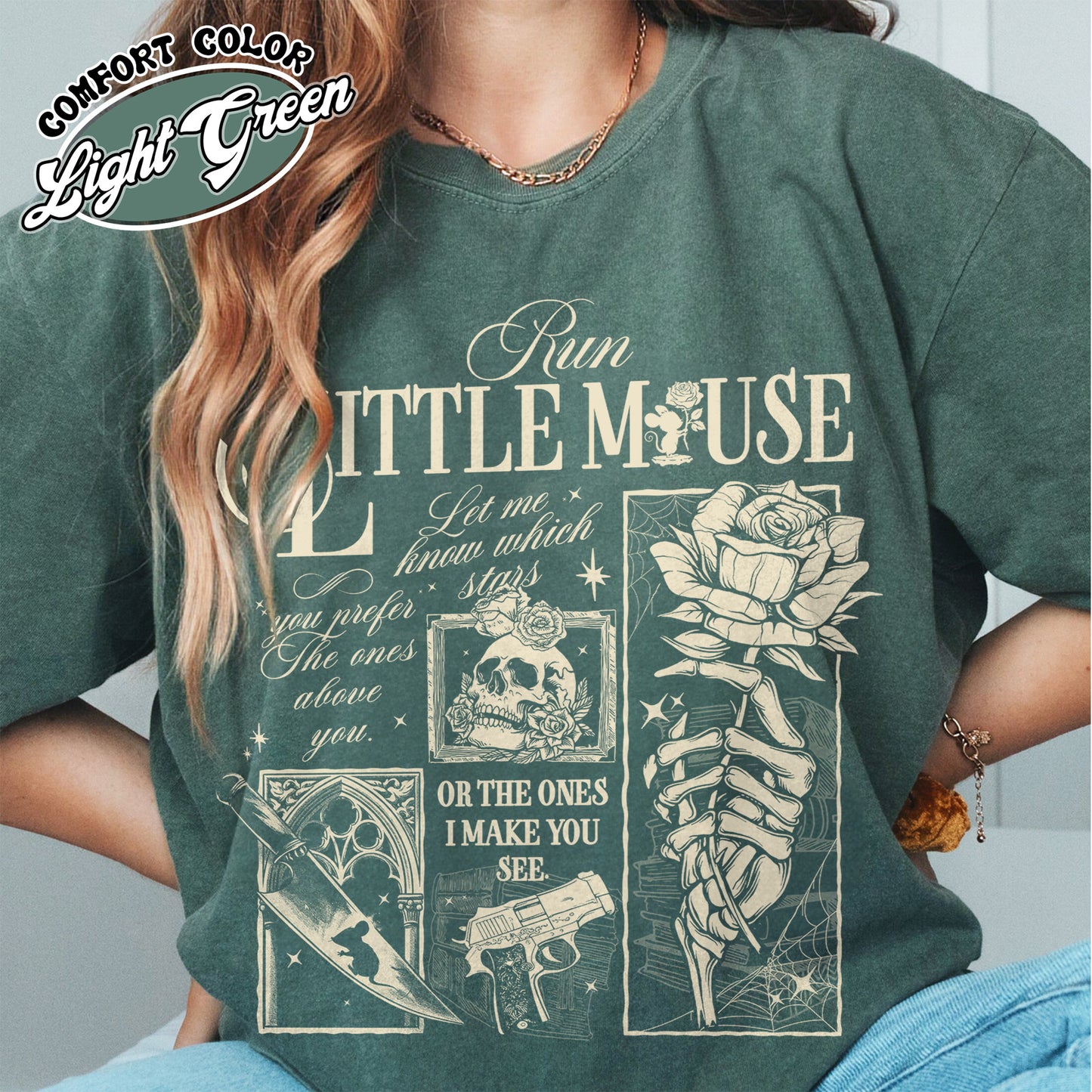 Run Little Mouse Tshirt, Run Little Mouse, Zade Book Dark Romance Merch, Smut Reader Gift, Smut Reader, Book Lover Gift, Dark Romance Book Shirt