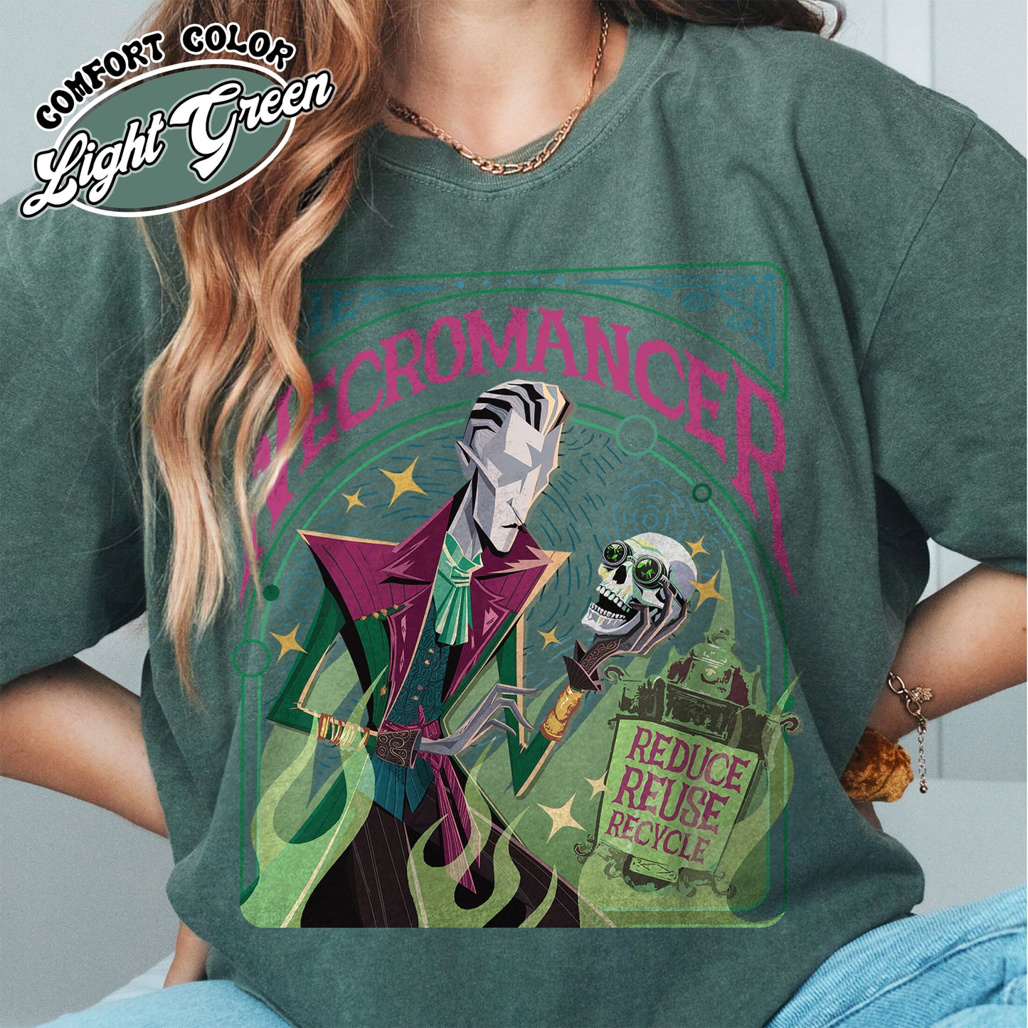 Game Lover Shirt,The Necromancer Shirt,Dragon Game Lover,Video Gaming Merch,Women's Video Game Gift,Gamer Shirt,Fantasy Tee,Gaming Apparel