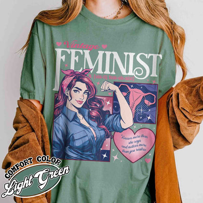 Feminist Comfort Colors Shirt, Feminist Description Shirt, Empowered Women Shirt, Equality Shirt, Women Rights Shirt, Girl Power Shirt