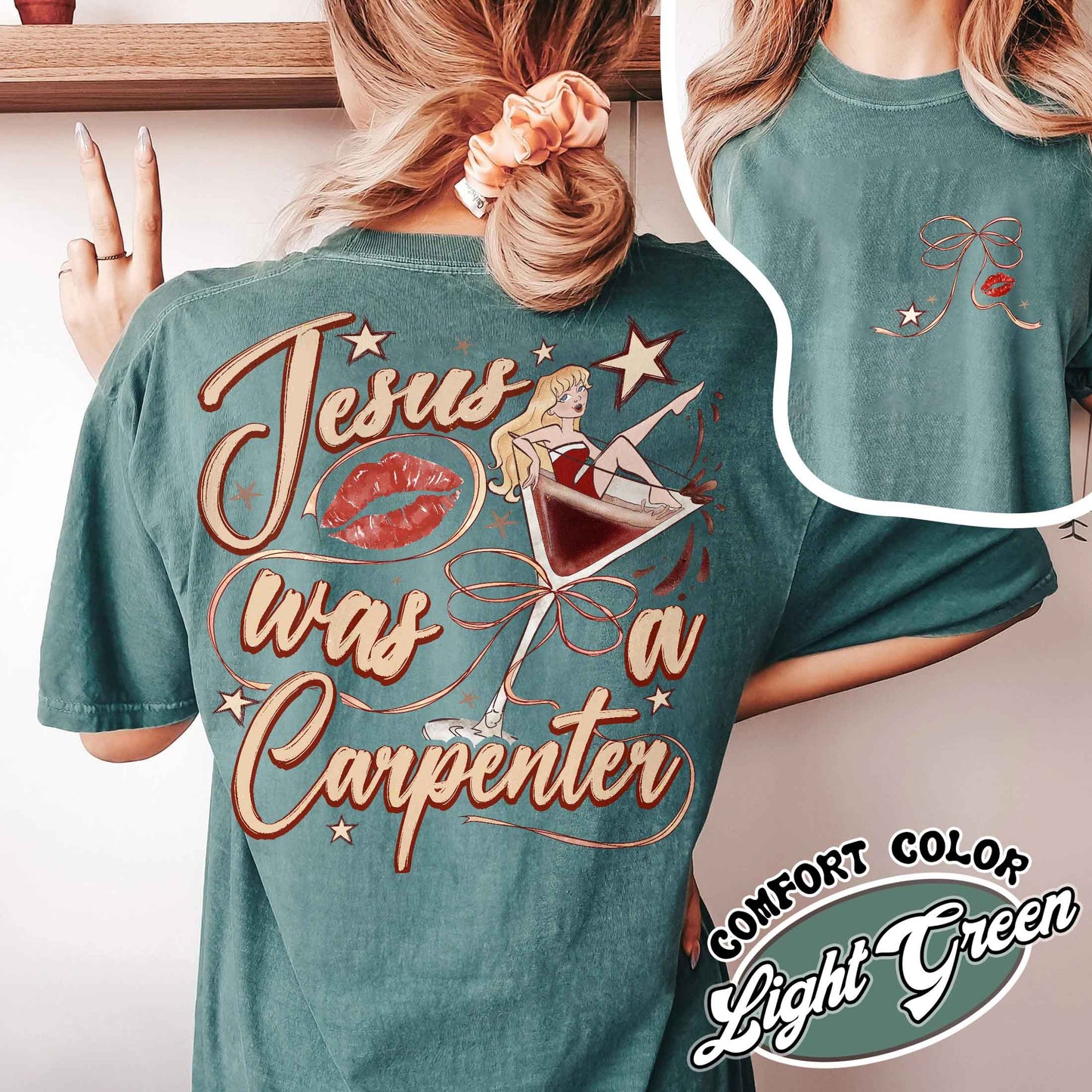 Jesus Was a Carpenter Shirt, Espresso Shirt, Soft Girl T Shirt, Concert TShirt, Girl Aesthetic Shirt, Fan Lover Gift, Short N Sweet, Please Shirt