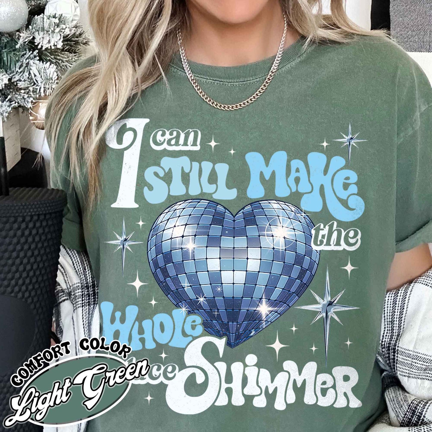 I Can Still Make the Whole Place Shimmer, Bejeweled Shirt, Music Lover, Lover Lyrics Shirt, Lover Album Shirt, Gift for Her, Soft Girl Aesthetic