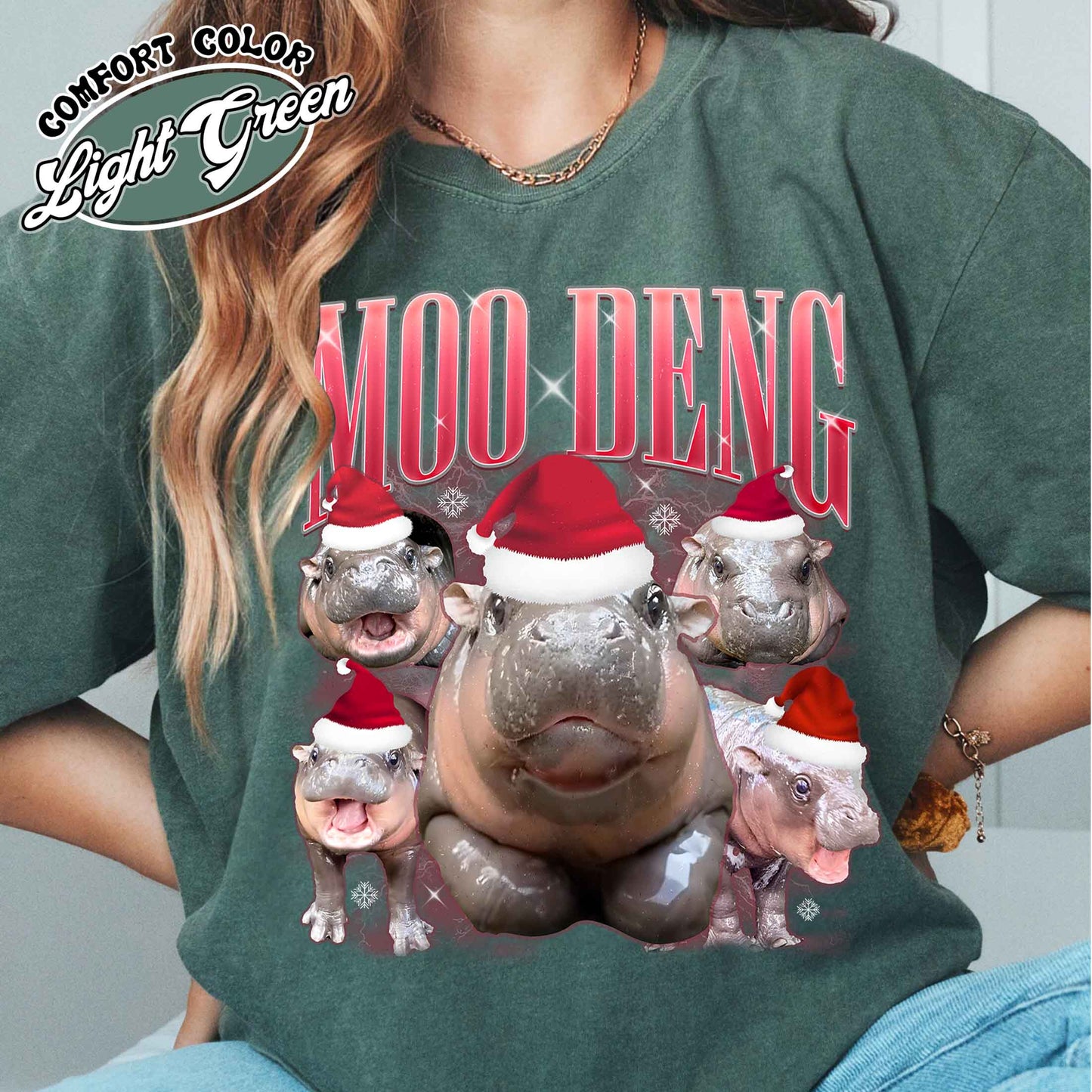 Moo Deng Meme Shirt, Baby Hippo Shirt, Zoo Baby Hippo Shirt, I Love Moo Deng Tee, Moo Deng Fan Club Shirt, Hippo Lover Shirt, Moo Deng I Love You