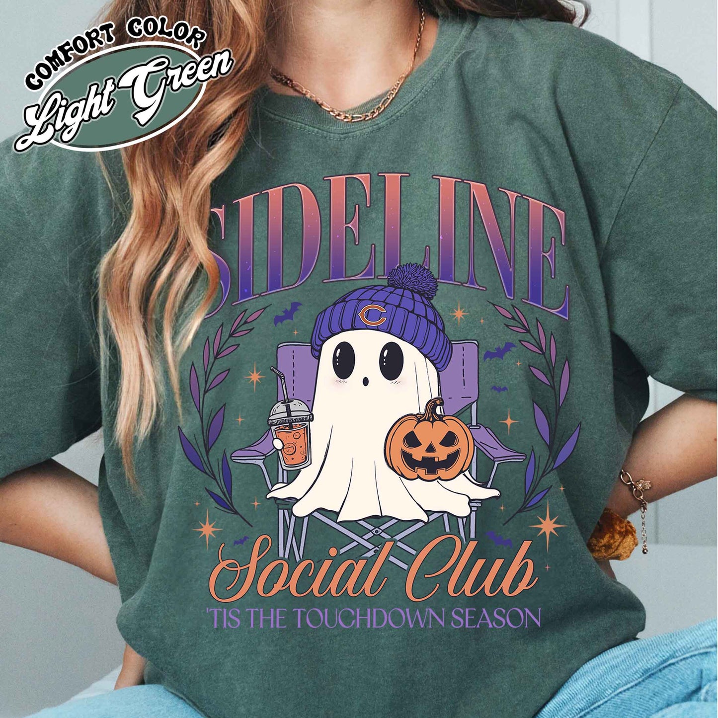 Personalized Sideline Social Club Football Shirt, Sideline Social Club Football, Custom Football Mama Shirt, Game Day Social Club Football