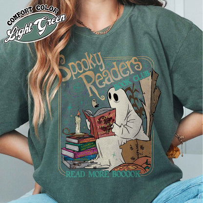 Acotar Ghost Shirt, Bookish Halloween Tee, Spooky Book Lover Shirt, Spooky Season Ghost Skeleton Shirt, Throne Of Glass, Sjm Book Reader