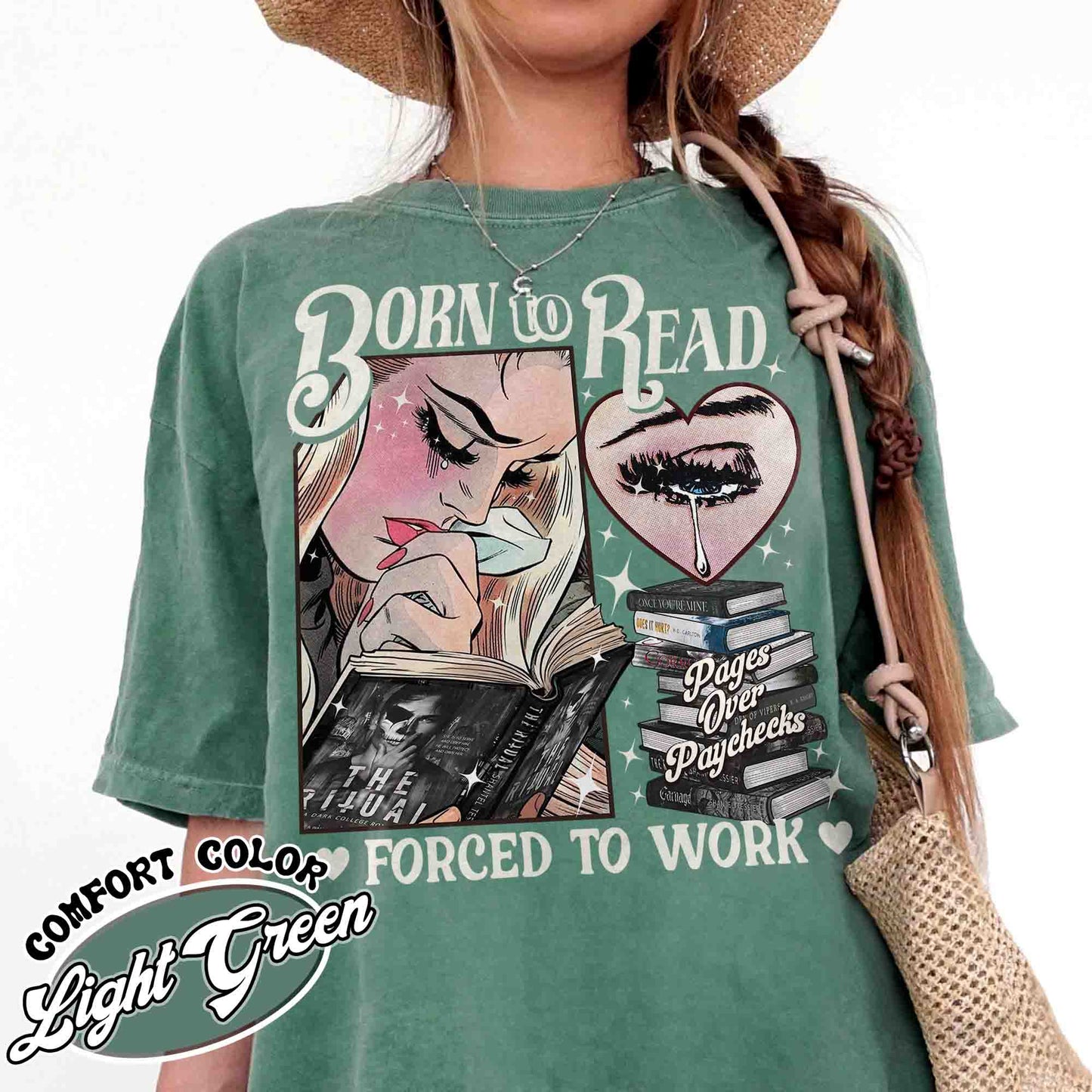 Born To Read Forced To Work Shirt, Dark Romance Social Club, Bookish Shirt Dark Romance Smut Gift, Dark Romance Book Shirt, Smut Romance Reader Shirt