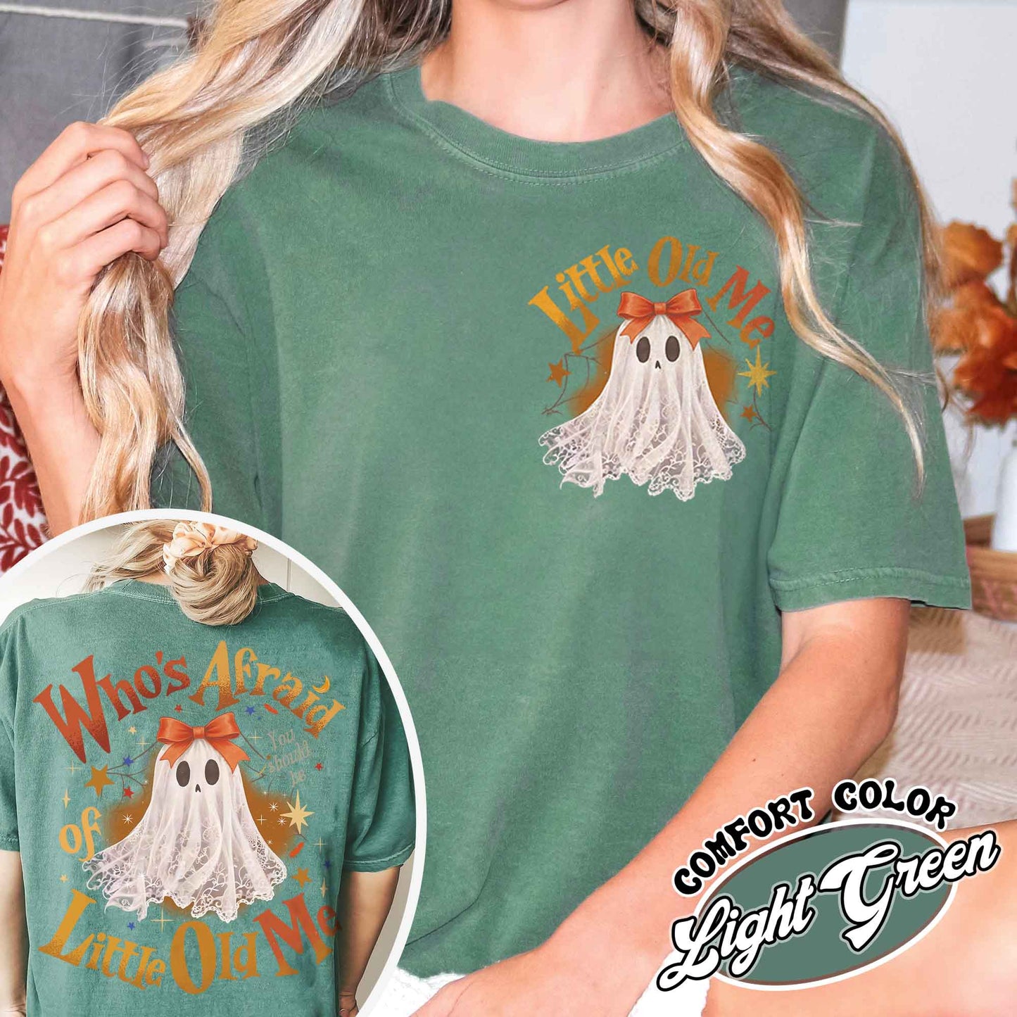 Whos Afraid Of Little Old Me, Will You Should Be Shirt,Whos Afraid Of Little Old Me Shirt,Whos Afraid Of Little Old Me,Halloween Ghost Shirt