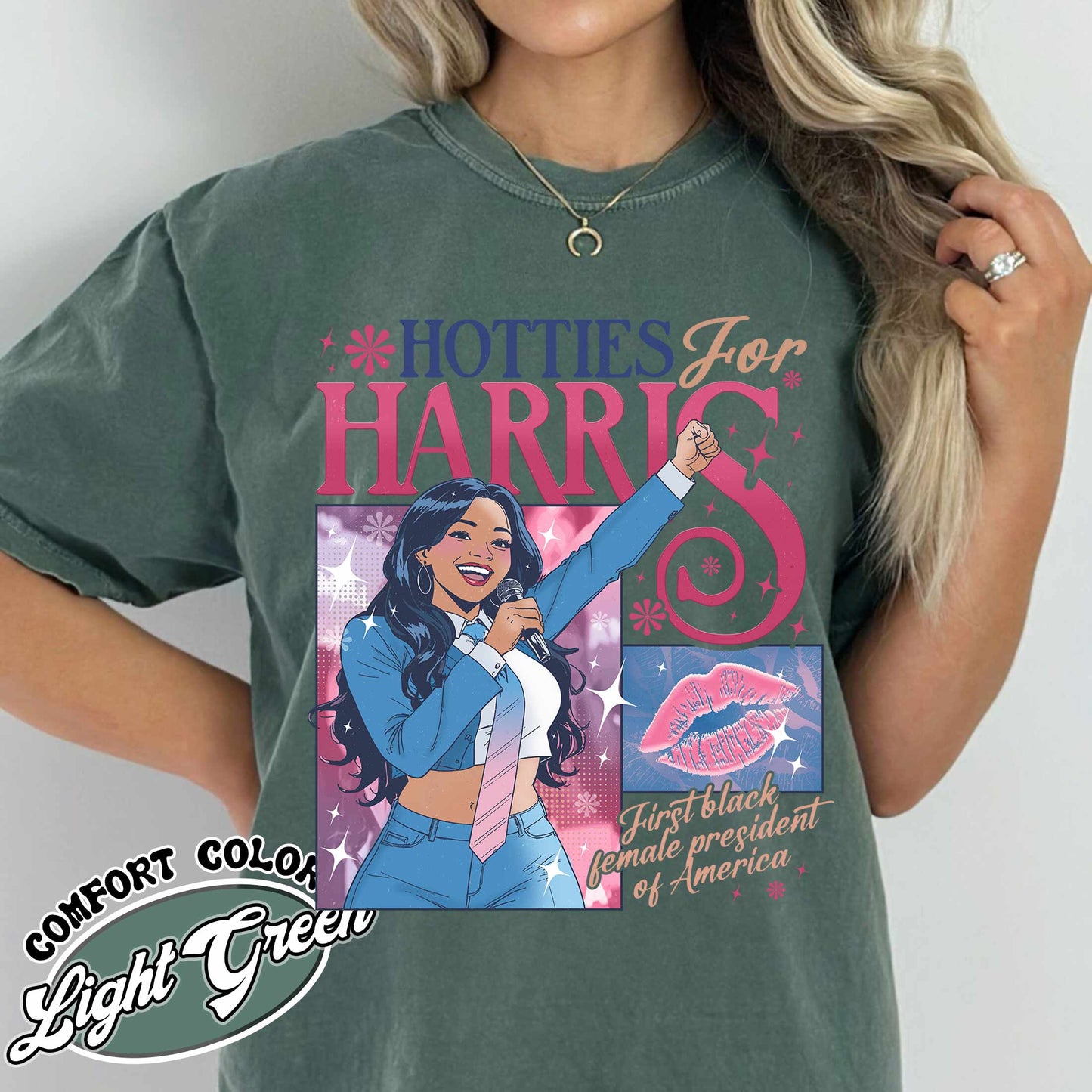 Harris 24 Shirt, Harris Shirt Women, Hotties For Harris Shirt, Kamala shirt, Madam President Tshirt, I Support Women's Rights And Wrongs