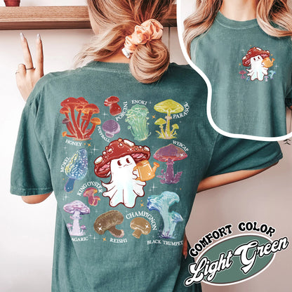 Mystical Mushroom Shirt, Magic Mushroom Microdose, Mushroom Ghost Shirt, Spooky Season Shirt, Halloween Shirt, Funny Fall Shirt, Mushroom Shirt