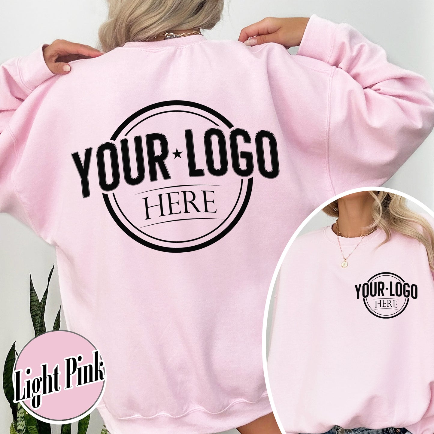 Custom Business Logo Sweatshirt, Custom Shirt of My Logo, Your Logo Here Sweatshirt