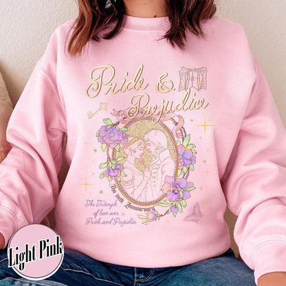 Bookish Sweatshirt, Pride and Prejudice 20th Anniversary Sweatshirt for Fan, Pemberley Sweatshirt